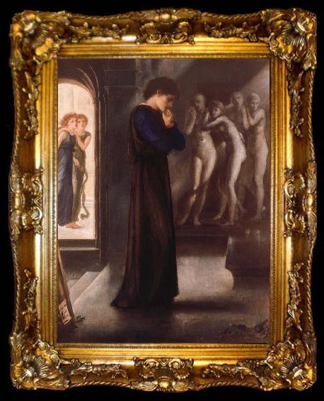 framed  Sir Edward Burne-Jones Pygmalion, ta009-2